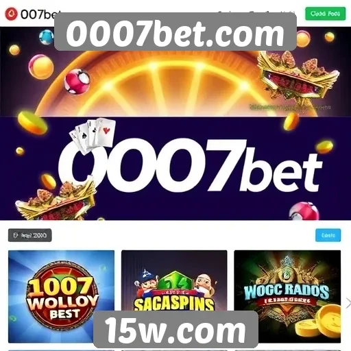 0007bet.com oferece uma variedade de jogos de cassino